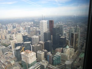 El downtown desde la CN Tower